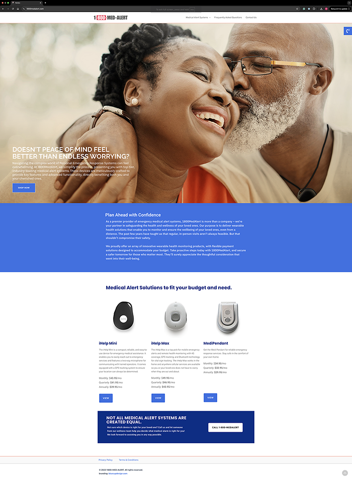 Scrolling Site