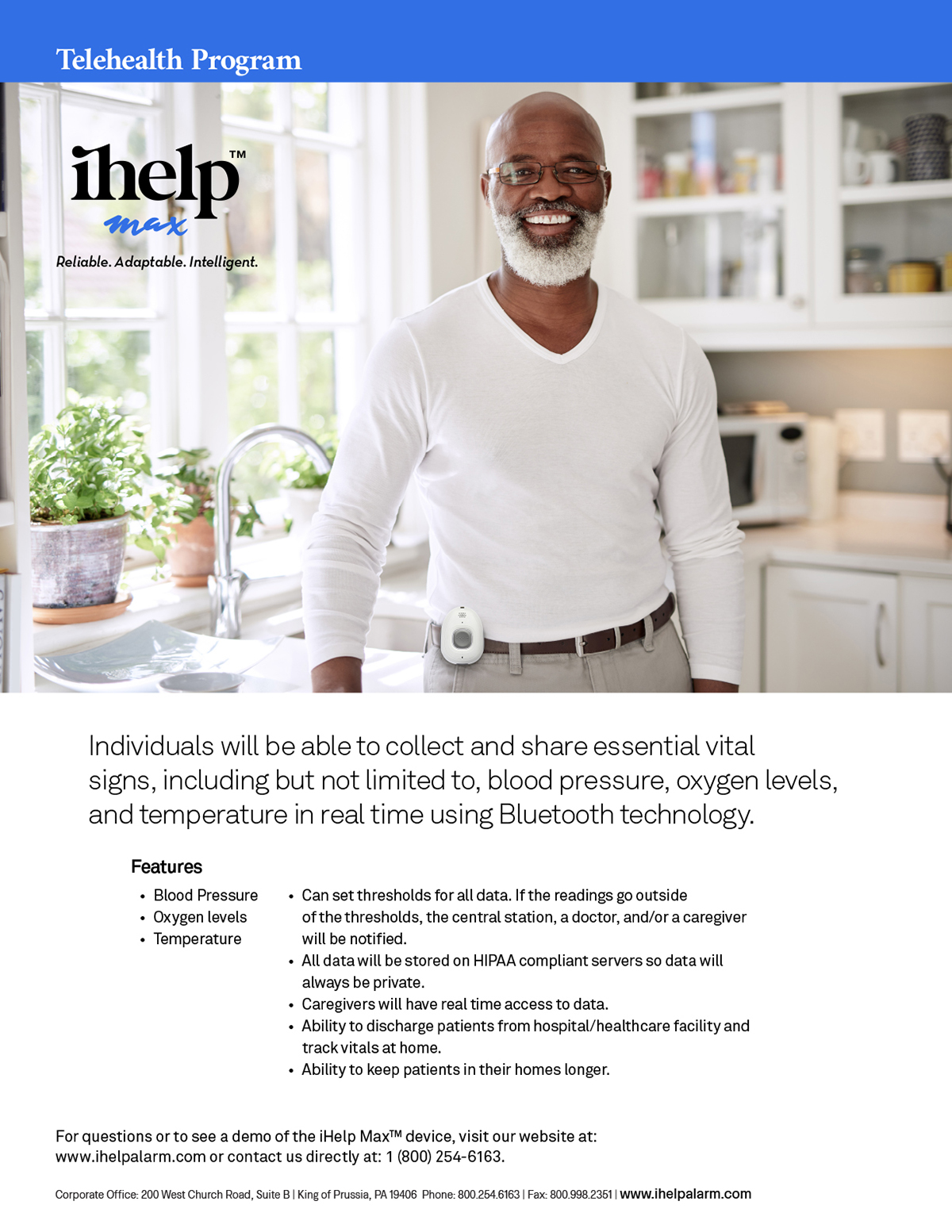 iHelp Max - Telehealth Pogram Guide